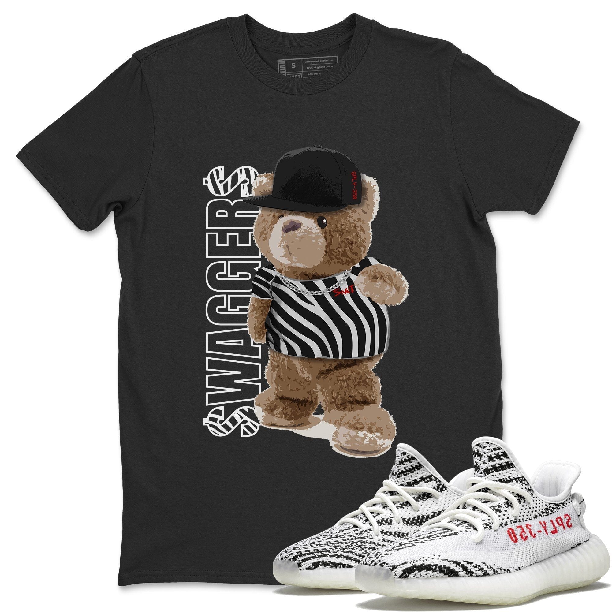 Yeezy 350 Zebra Shirt To Match Jordans Bear Swaggers Sneaker Tees Yeezy 350 Zebra Drip Gear Zone Sneaker Matching Clothing Unisex Shirts