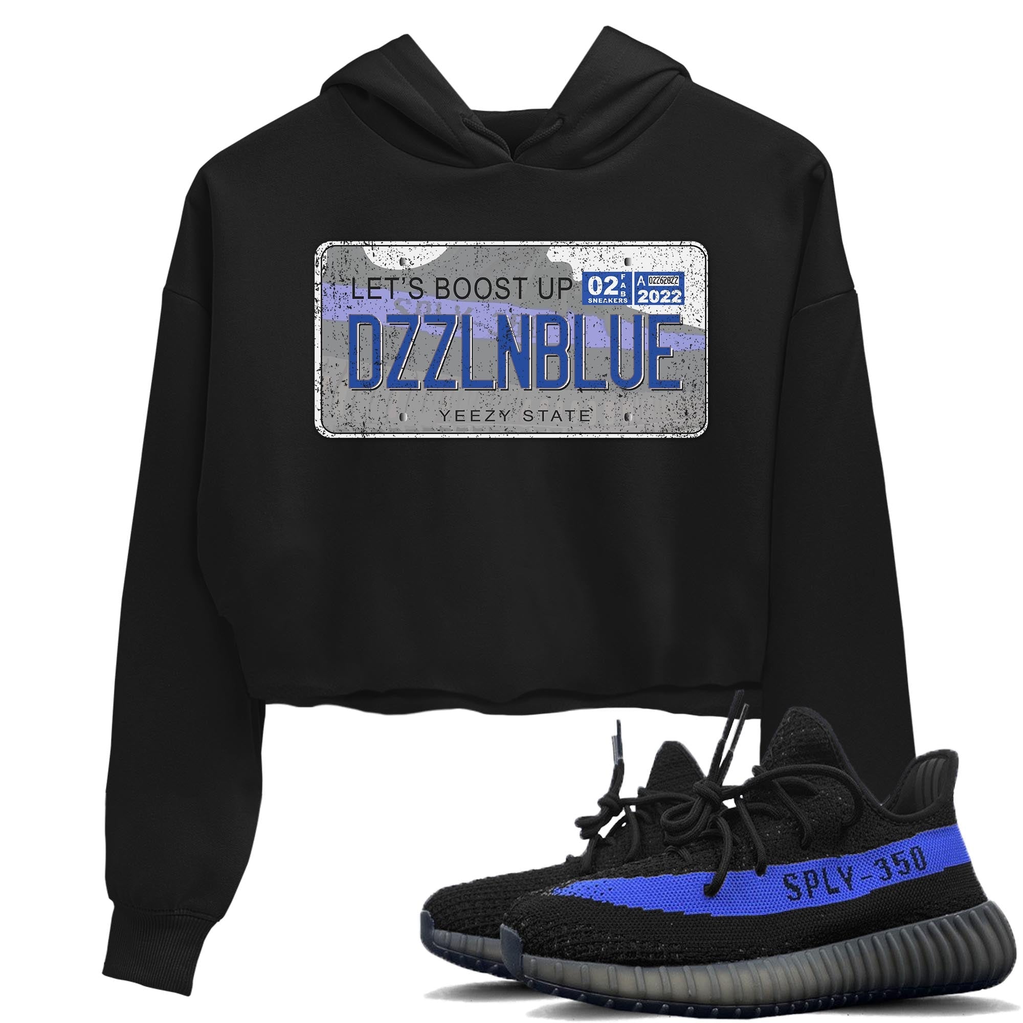 Yeezy 350 Dazzling Blue Shirt To Match Jordans Yeezy Plate Sneaker Tees Yeezy 350 Dazzling Blue Drip Gear Zone Sneaker Matching Clothing Women's Shirts