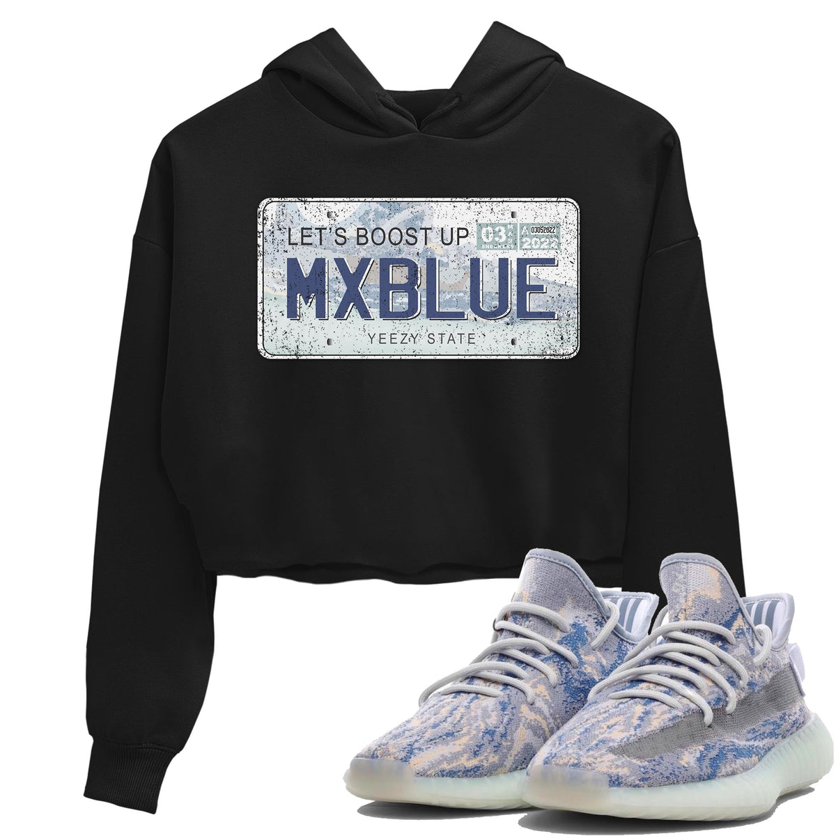 Yeezy 350 MX Blue Shirt To Match Jordans Yeezy Plate Sneaker Tees Yeezy 350 MX Blue Drip Gear Zone Sneaker Matching Clothing Women's Shirts