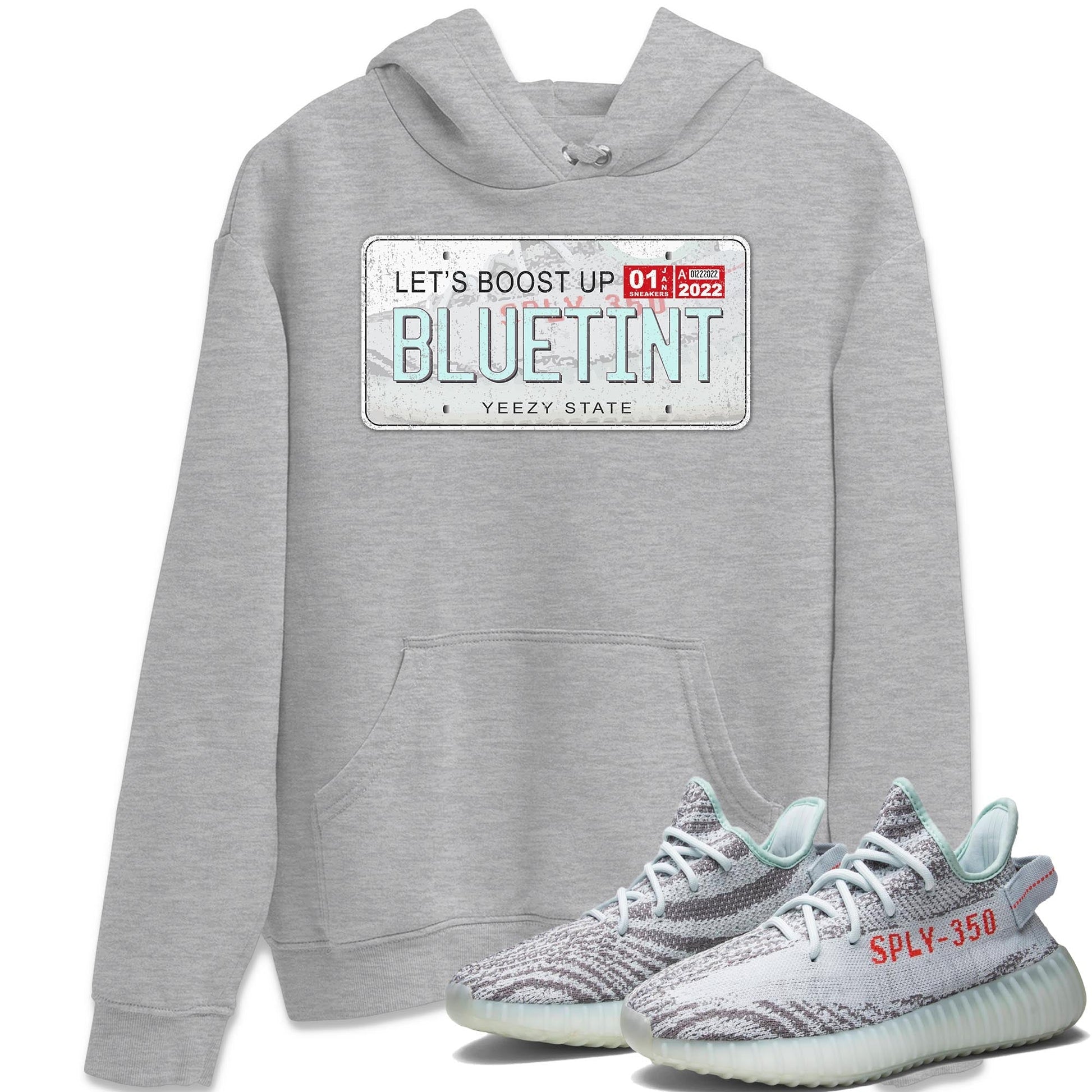 Yeezy 350 Blue Tint Shirt To Match Jordans Yeezy Plate Sneaker Tees Yeezy 350 Blue Tint Drip Gear Zone Sneaker Matching Clothing Unisex Shirts