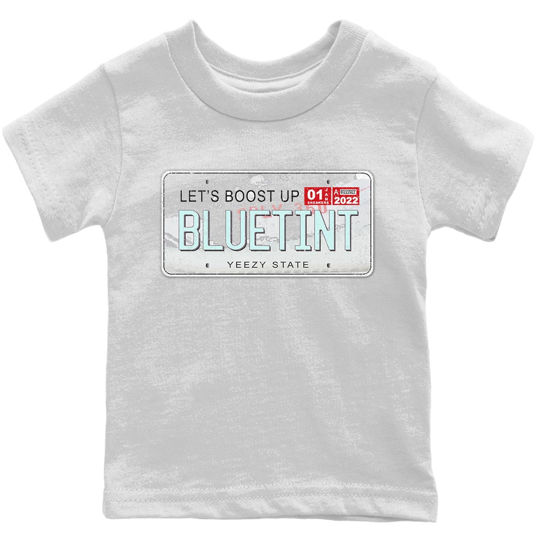 Yeezy 350 Blue Tint Shirt To Match Jordans Yeezy Plate Sneaker Tees Yeezy 350 Blue Tint Drip Gear Zone Sneaker Matching Clothing Kids Shirts