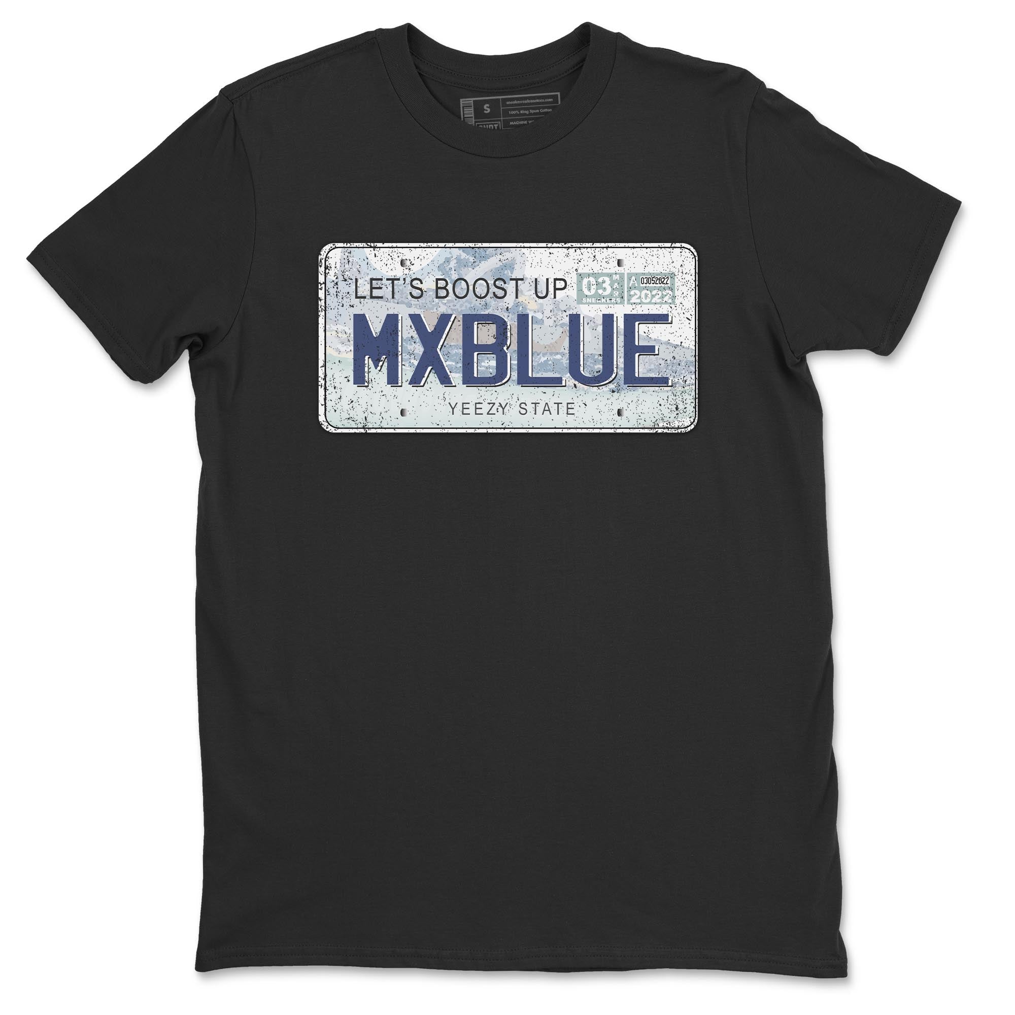 Yeezy 350 MX Blue Shirt To Match Jordans Yeezy Plate Sneaker Tees Yeezy 350 MX Blue Drip Gear Zone Sneaker Matching Clothing Unisex Shirts