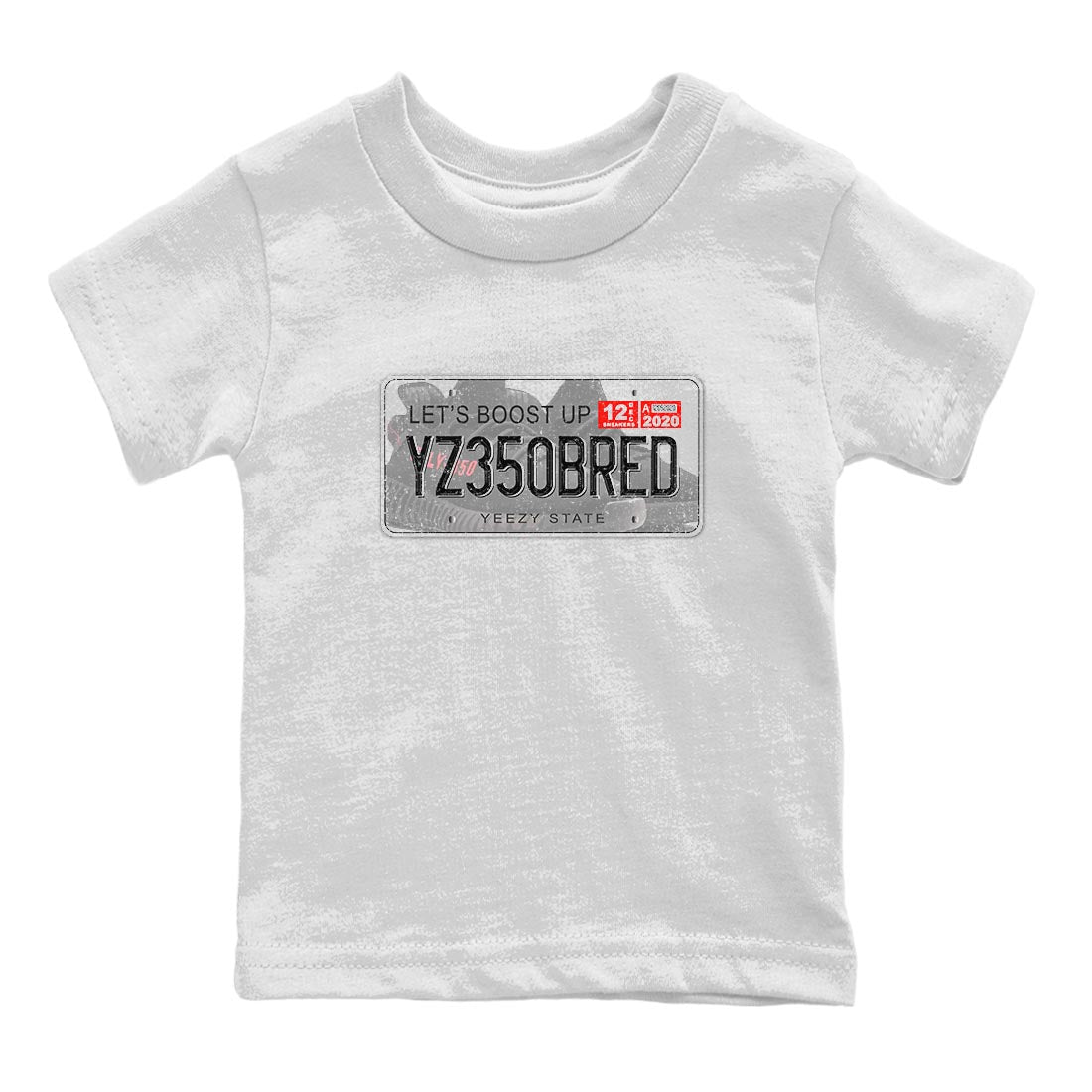 Yeezy 350 Bred shirt to match jordans Yeezy Plate Streetwear Sneaker Shirt Yeezy Boost 350 V2 Bred Drip Gear Zone Sneaker Matching Clothing Baby Toddler White 2 T-Shirt