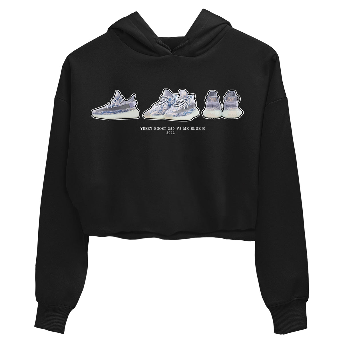 Yeezy 350 MX Blue Shirt To Match Jordans Yeezy Prelude Sneaker Tees Yeezy 350 MX Blue Drip Gear Zone Sneaker Matching Clothing Women's Shirts