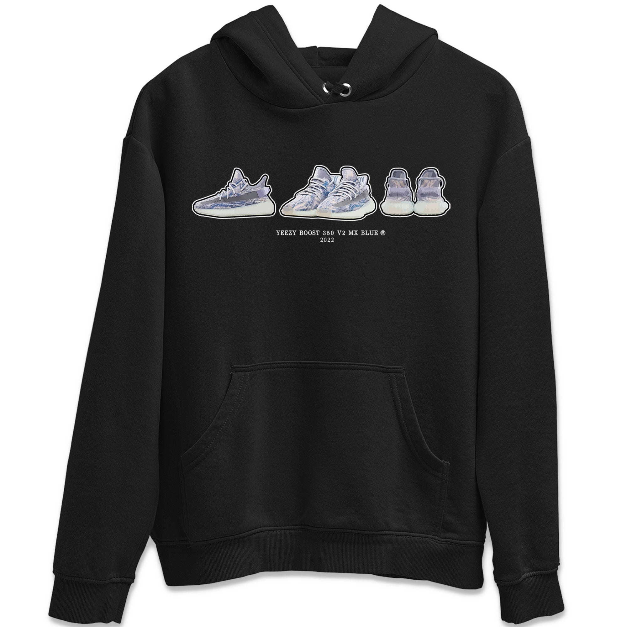 Yeezy 350 MX Blue Shirt To Match Jordans Yeezy Prelude Sneaker Tees Yeezy 350 MX Blue Drip Gear Zone Sneaker Matching Clothing Unisex Shirts