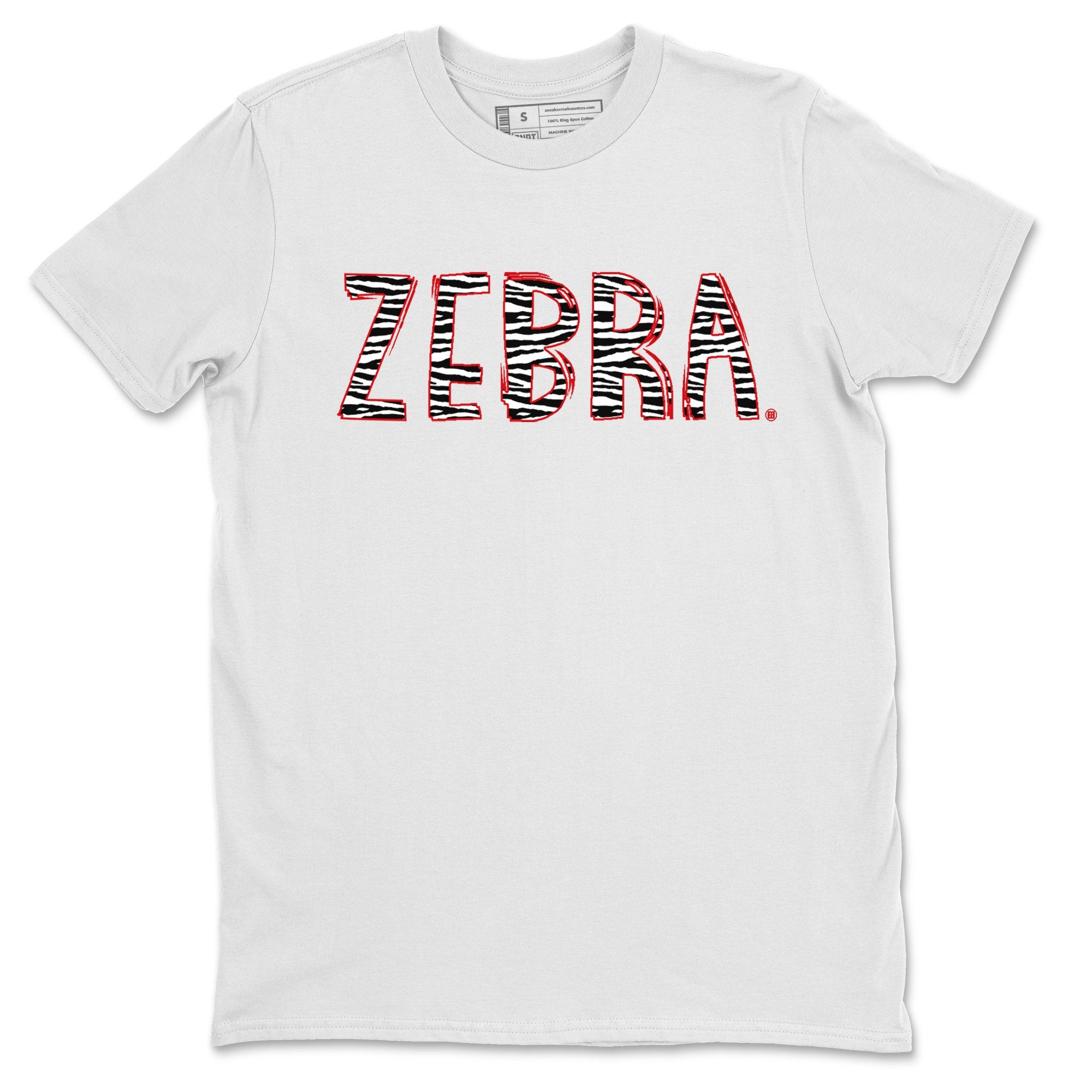 Yeezy 350 Zebra Shirt To Match Jordans Zebra Letters Sneaker Tees Yeezy 350 Zebra Drip Gear Zone Sneaker Matching Clothing Unisex Shirts