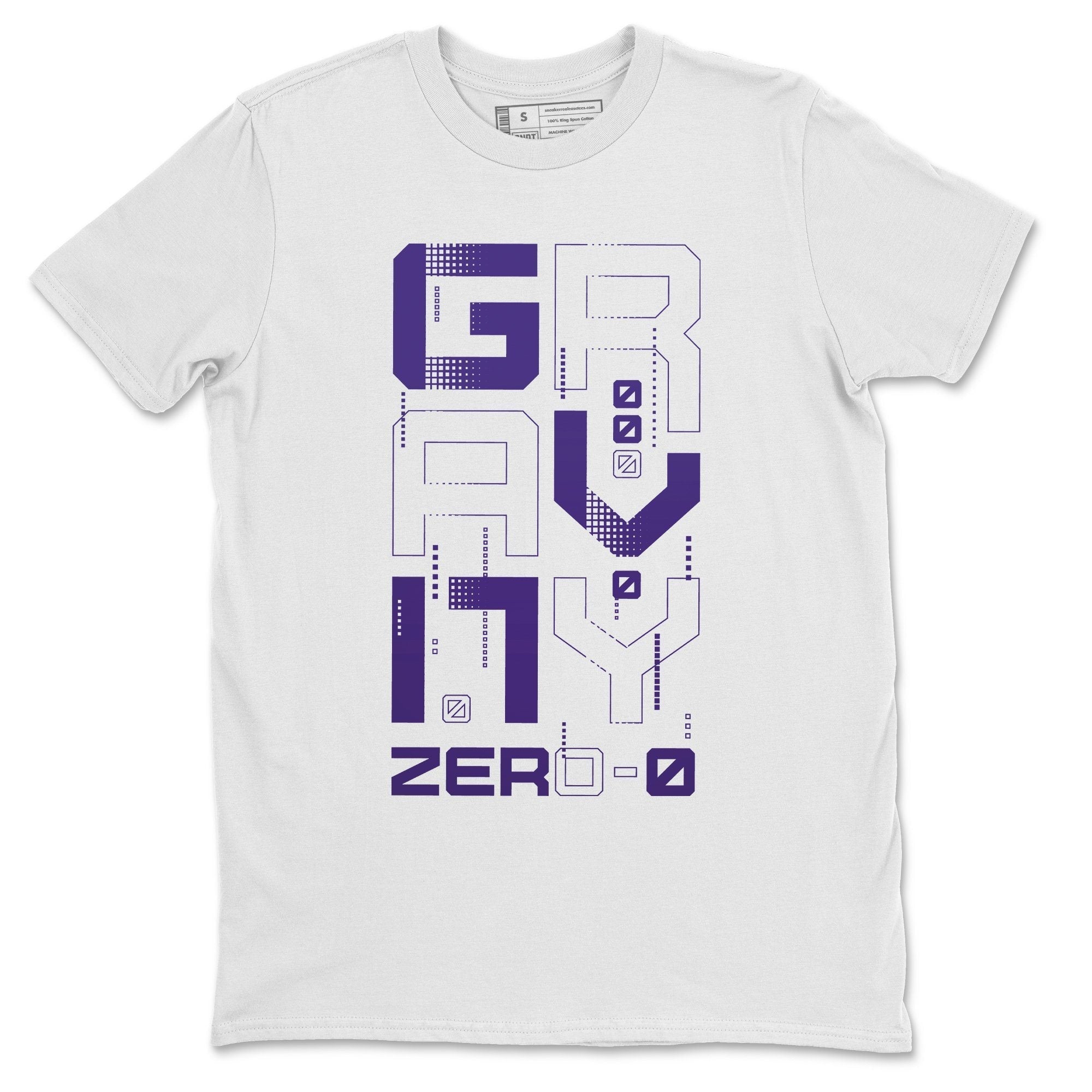 Jordan 1 Court Purple Sneaker Matching T-Shirt Zero Gravity Sneaker Tees Jordan 1 Court Purple Sneaker Release Tees Crew Neck Tees