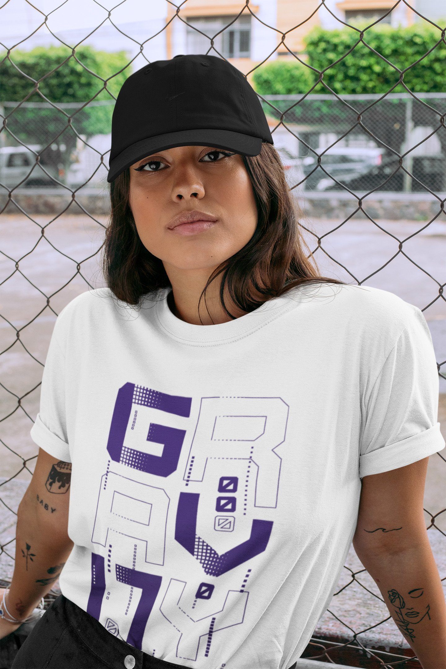 Jordan 1 Court Purple Sneaker Matching T-Shirt Zero Gravity Sneaker Tees Jordan 1 Court Purple Sneaker Release Tees Crew Neck Tees