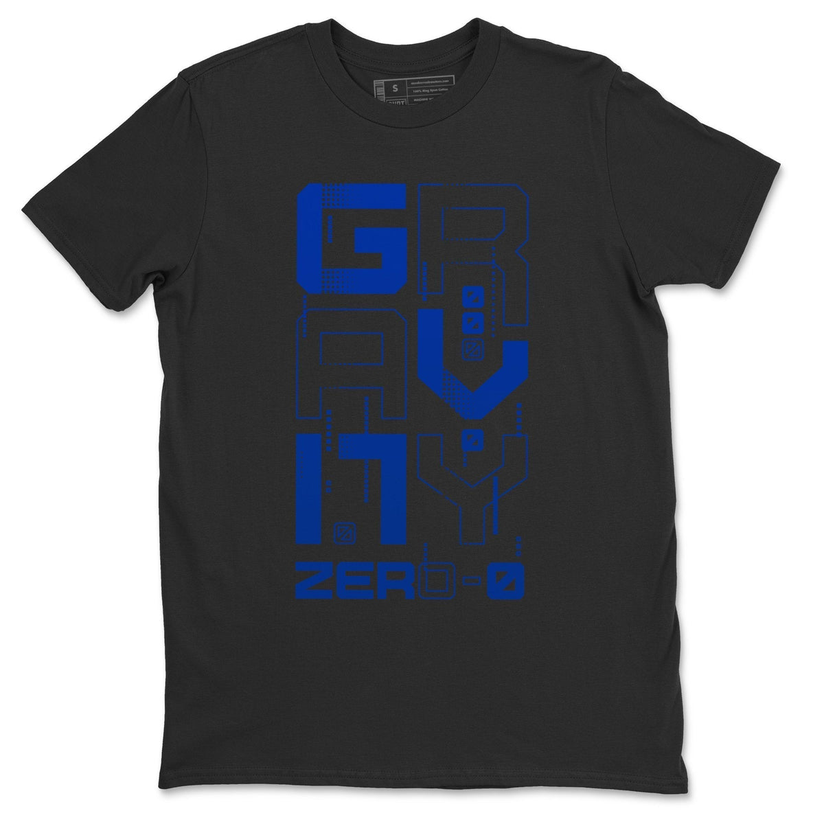 Jordan 1 Royal Black Shirt To Match Jordans Zero Gravity Sneaker Tees Jordan 1 Royal Black Drip Gear Zone Sneaker Matching Clothing Unisex Shirts