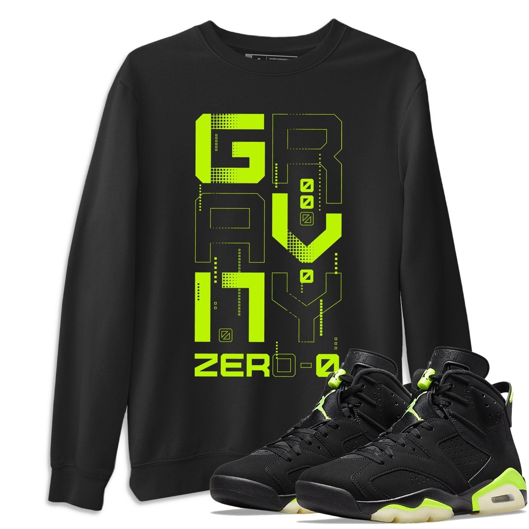 Jordan 6 Electric Green Shirt To Match Jordans Zero Gravity Sneaker Tees Jordan 6 Electric Green Drip Gear Zone Sneaker Matching Clothing Unisex Shirts