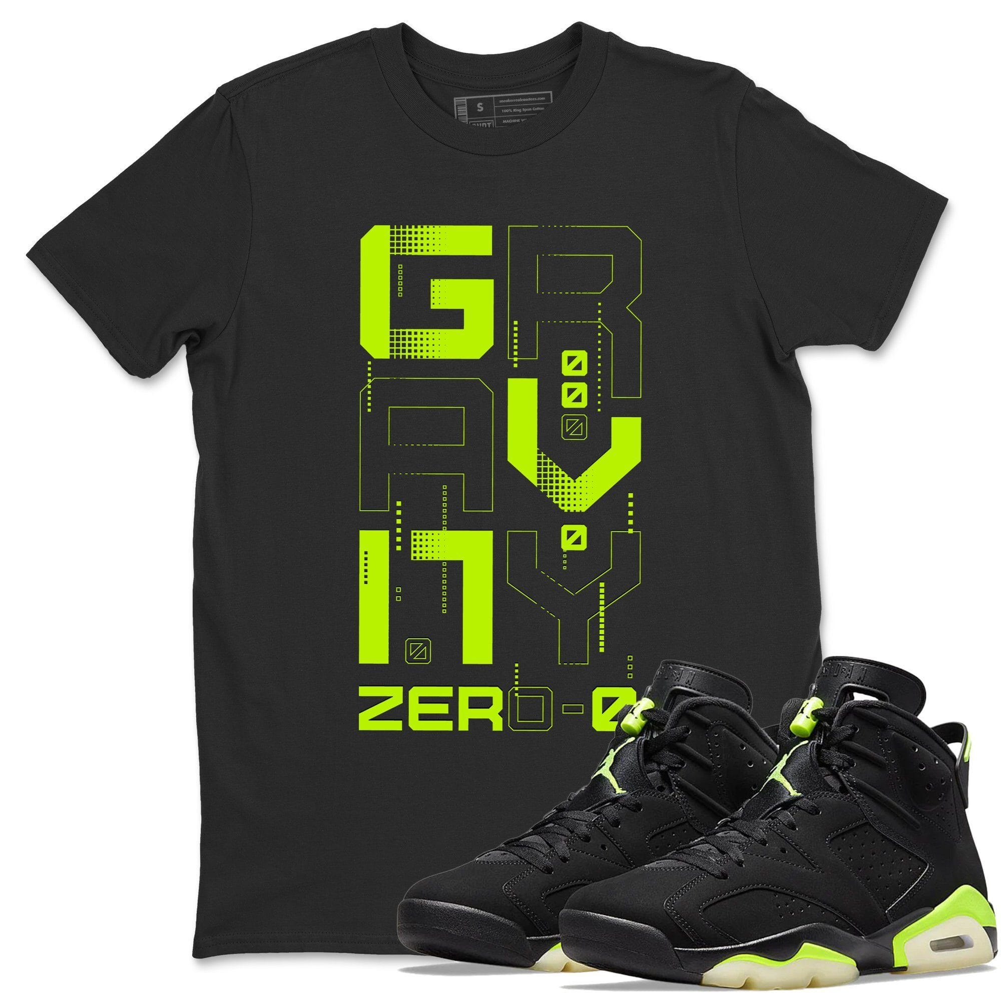 Jordan 6 Electric Green Shirt To Match Jordans Zero Gravity Sneaker Tees Jordan 6 Electric Green Drip Gear Zone Sneaker Matching Clothing Unisex Shirts