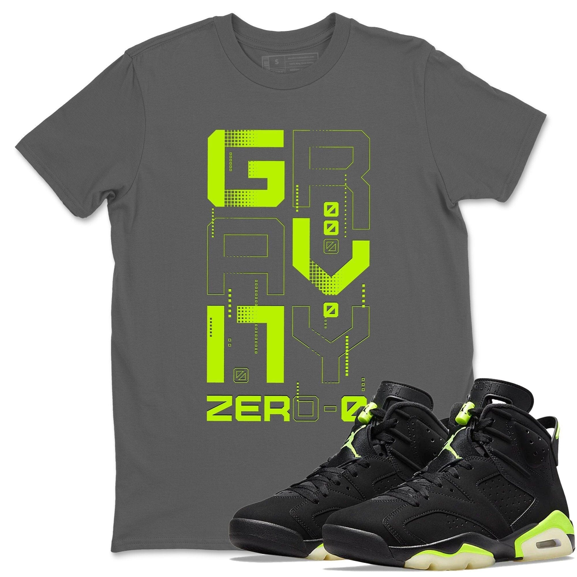 Jordan 6 Electric Green Shirt To Match Jordans Zero Gravity Sneaker Tees Jordan 6 Electric Green Drip Gear Zone Sneaker Matching Clothing Unisex Shirts