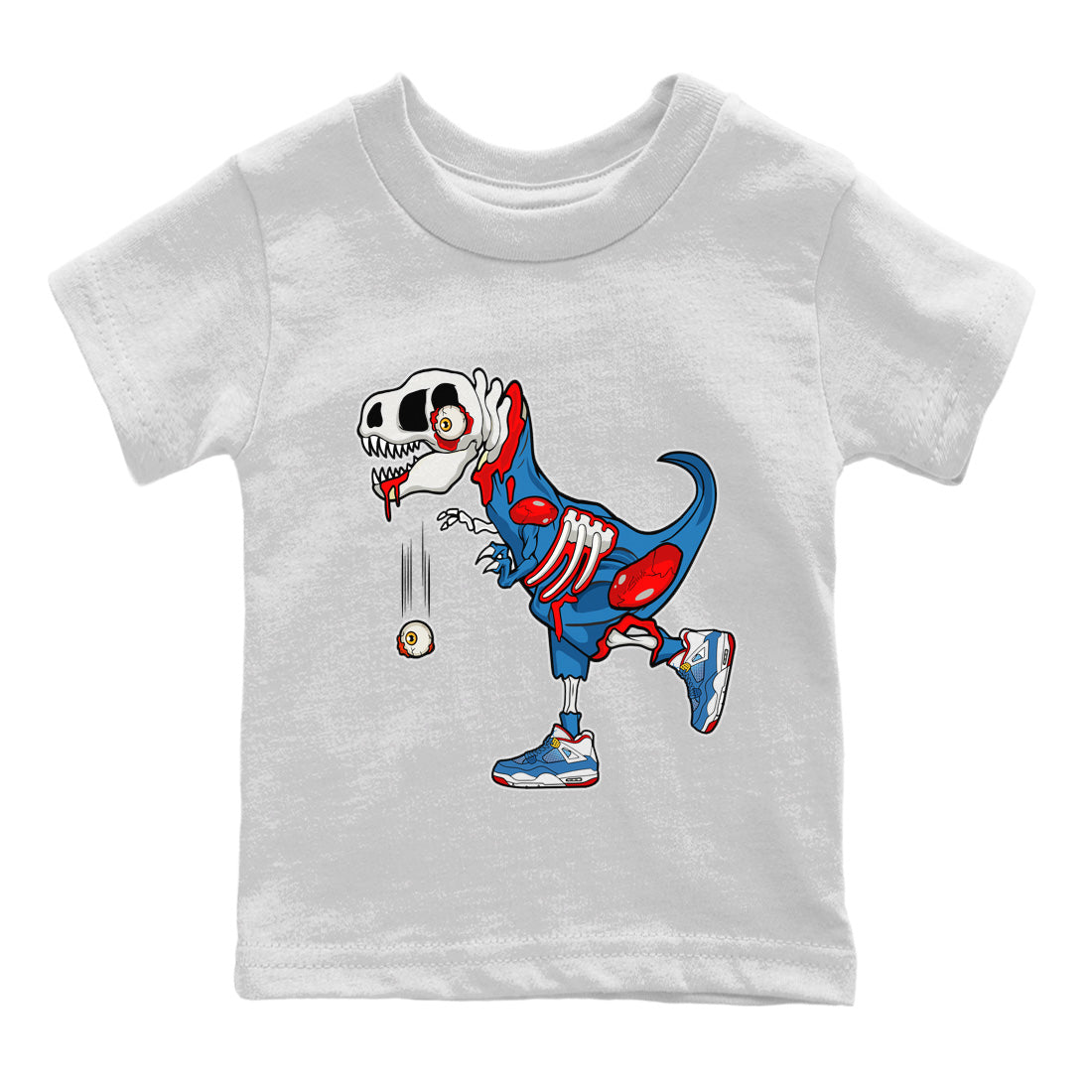 Jordan 4 Messy Room Sneaker Matching T-Shirt Zombie Dino Sneaker Tees Jordan 4 Messy Room Sneaker Release Tees Kids Shirts