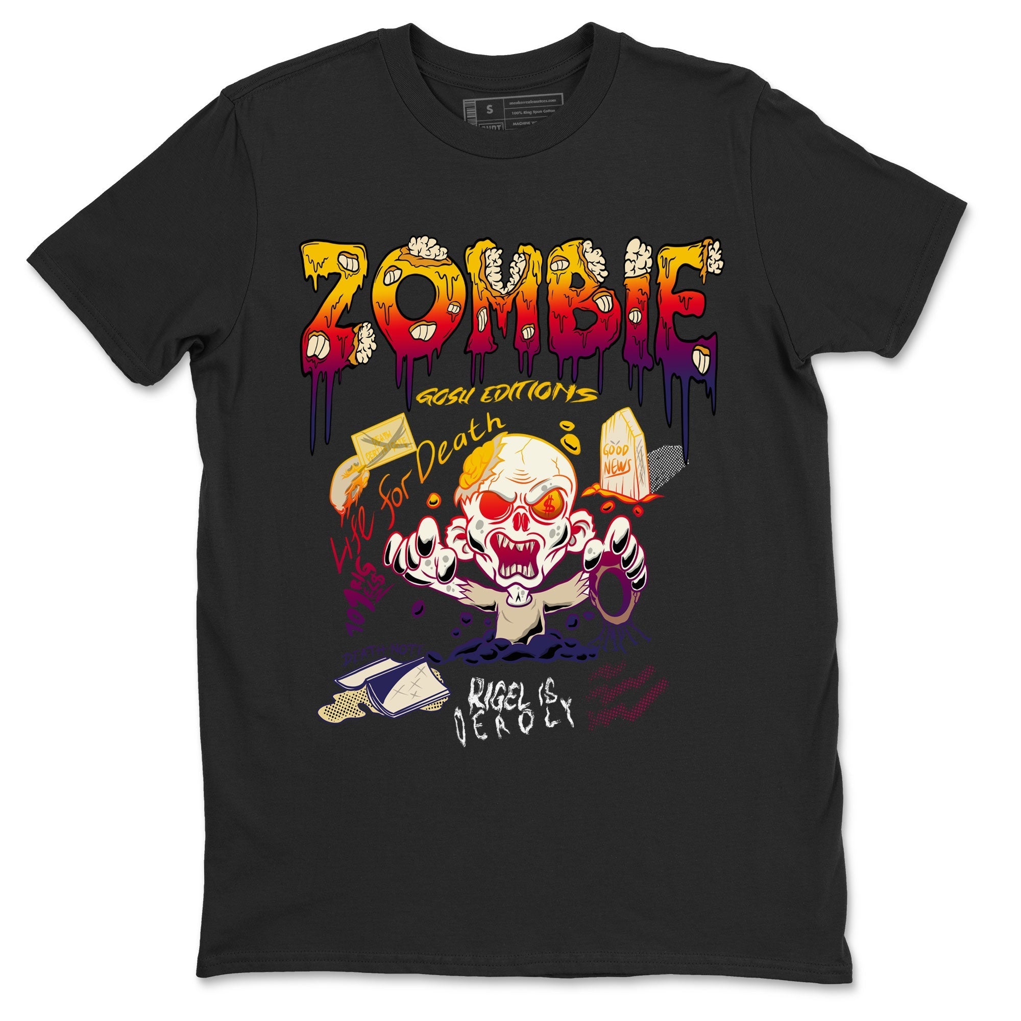 Air Jordan 3 X J Balvin shirt to match jordans Zombie Grave Streetwear Sneaker Shirt Air Jordan 3 X J Balvin Drip Gear Zone Sneaker Matching Clothing LGBT Pride T-Shirt Unisex Black 2 T-Shirt